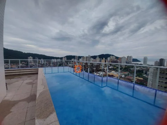 Imagem Apartamento com 2 dormitórios à venda, 60 m² por R$ 485.000 - Canto do Forte - Praia Grande/SP
