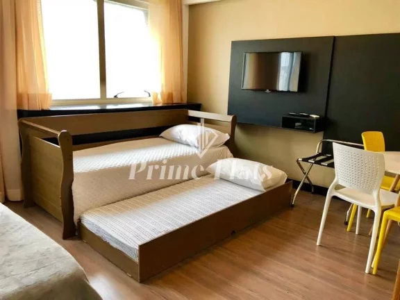 Imagem Flat disponível para venda no Mercure São Paulo Bela Vista, com 28m², 1 dormitório e 1 vaga de garagem