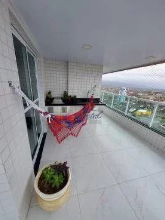 Imagem Apartamento com 3 dormitórios à venda, 110 m² por R$ 725.000,00 - Caiçara - Praia Grande/SP