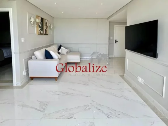 Imagem Apartamento à venda de frente para o mar com 2 dormitórios e 1 vaga no bairro da Aparecida em Santos por R$1.350.500,00