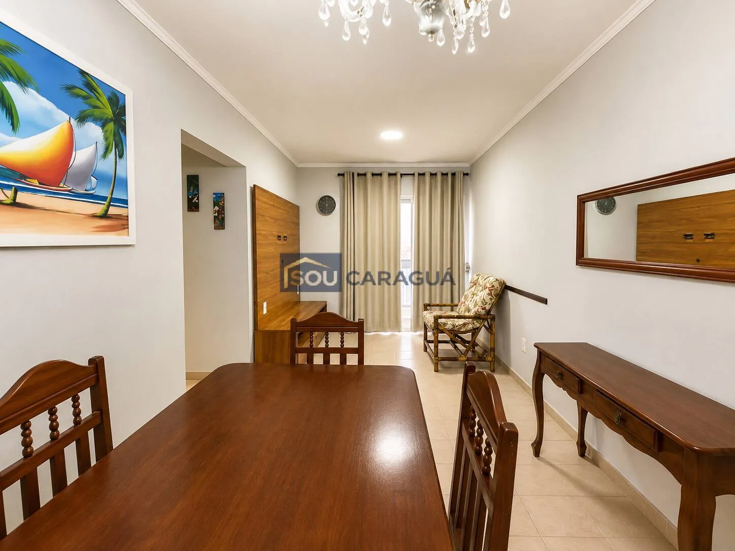 Imagem Apartamento a venda na orla da praia com vista para o mar no Indaiá Caraguá