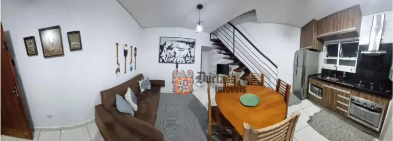 Imagem Apartamento Duplex com 2 dormitórios à venda, 76 m² por R$ 430.000 - Maranduba - Ubatuba/SP