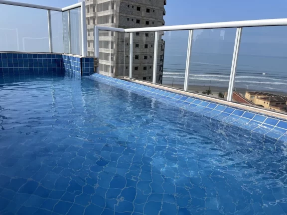 Apartamento com 2 dorms, Caiçara, Praia Grande - R$ 330 mil, Cod: 2021