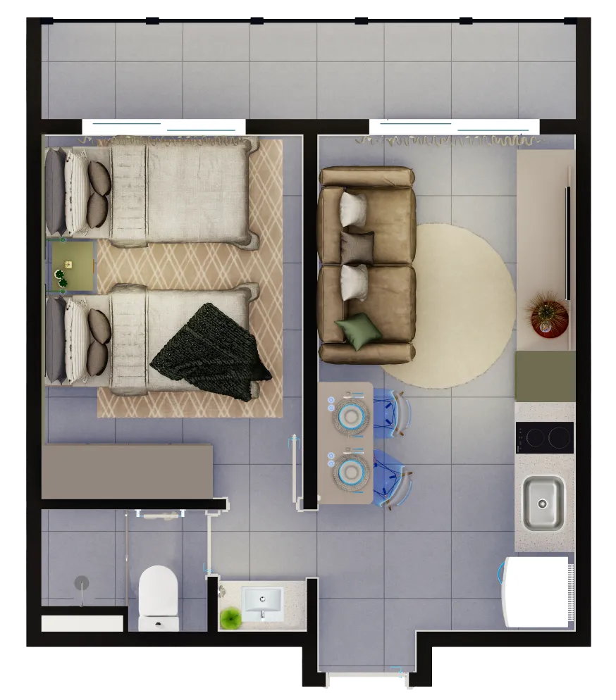 Imagem APARTAMENTO RESIDENCIAL em Curitiba - PR, Centro