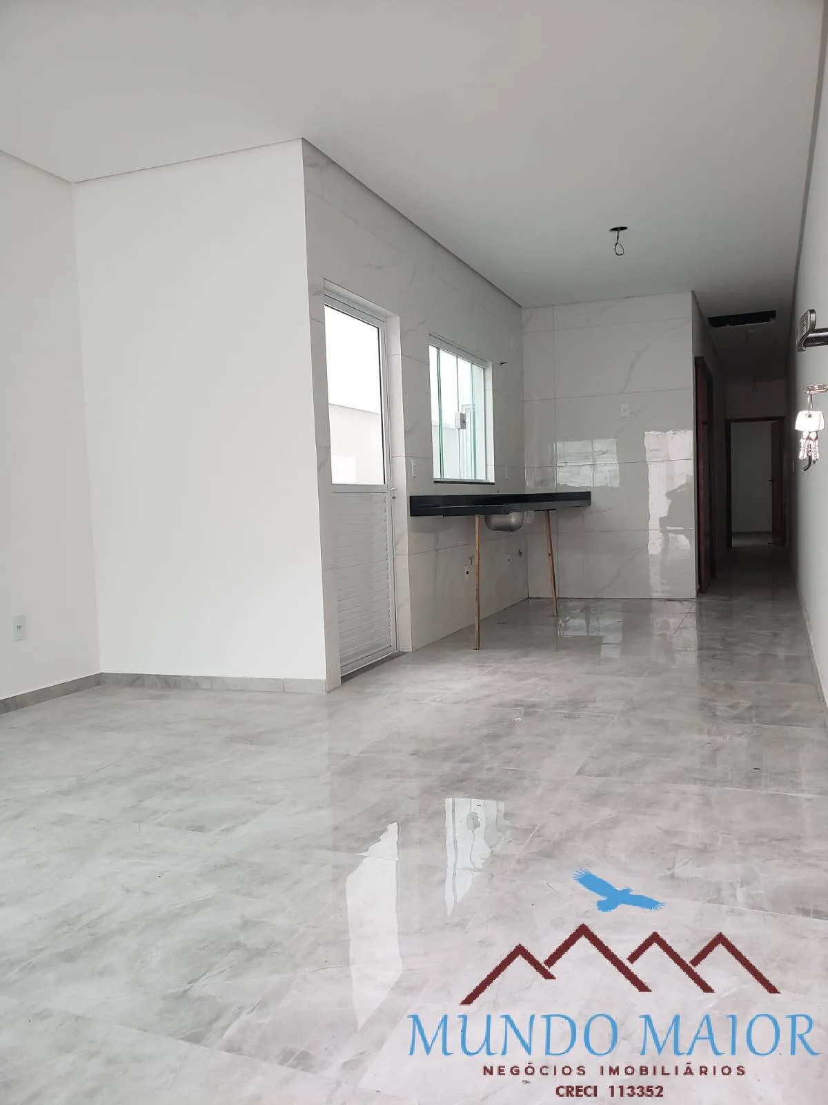 Imagem Casa Térrea com Porcelanato e Portão Automático - É Só Mudar!