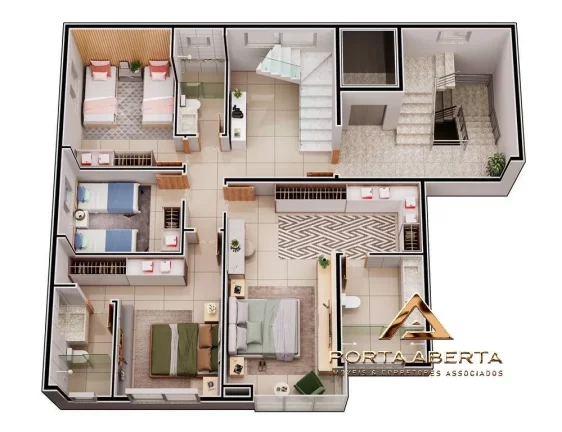 Imagem Cobertura 4 Quartos, sendo 2Suite - Bom Retiro - COD 611