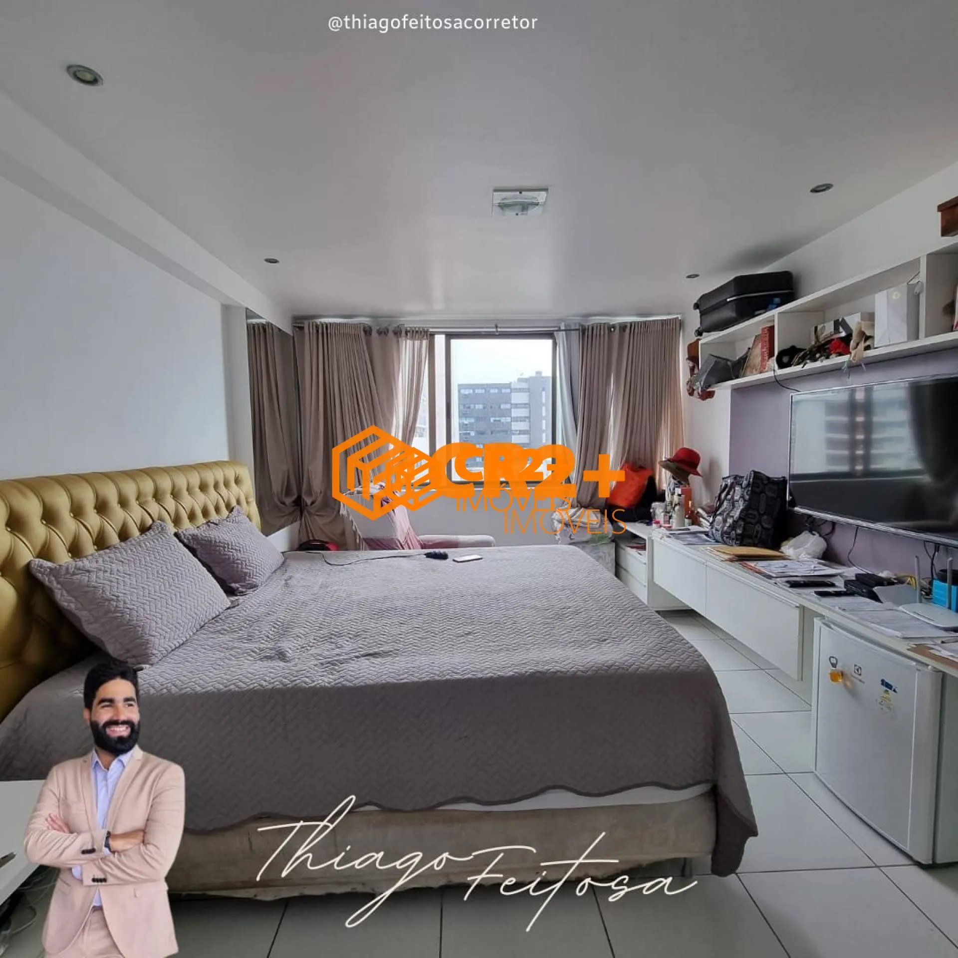 Imagem Apartamento a Venda com 04 quartos 03 suítes na Av Boa Viagem-200m²
