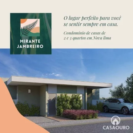 Imagem Casa com 2 quartos à venda, 80 m² - Mirante do Jambreiro - Nova Lima/MG