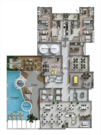 Imagem APARTAMENTO 3 QUARTOS A VENDA - VILA OPERARIA - ITAJAI/SC