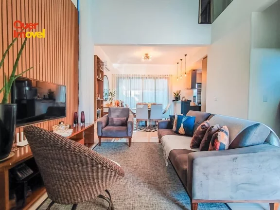 Imagem Casa em Condomínio à Venda em Ribeirão Preto-SP, Jardim Cybelli - 3 suítes, 2 salas, 5 banheiros, 4 vagas, 190,50m².