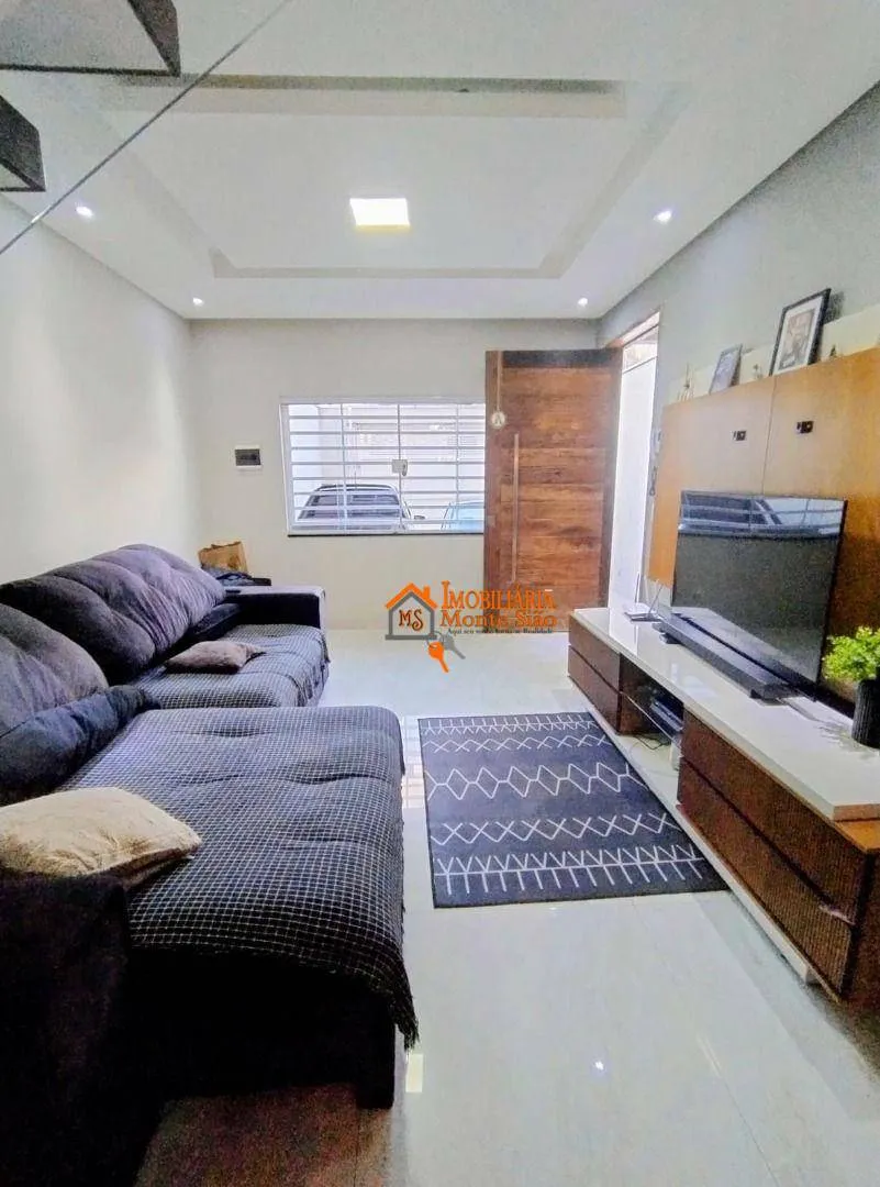 Imagem Sobrado com 3 dormitórios à venda, 100 m² por R$ 741.899,00 - Jardim do Papai - Guarulhos/SP