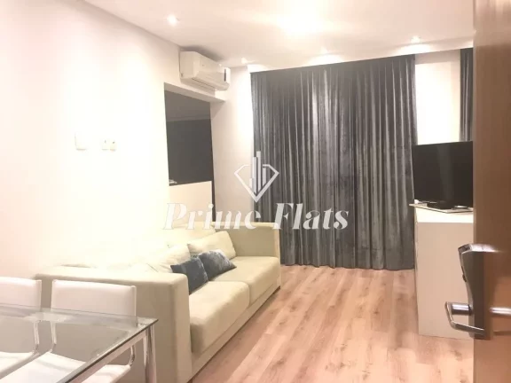 Imagem Flat disponível para venda no Condomínio Edifício Diogo Home Boutique na Vila Nova Conceição, com 48m², 1 dormitório e 1 vaga