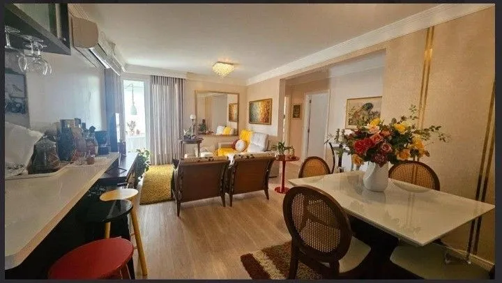 Imagem Apartamento com 2 suítes totalmente mobiliado a 150m da beira mar