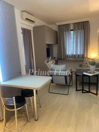 Imagem Flat disponível para locação no Staybridge Suítes São Paulo, com 38m², 1 dormitório e 1 vaga de garagem!