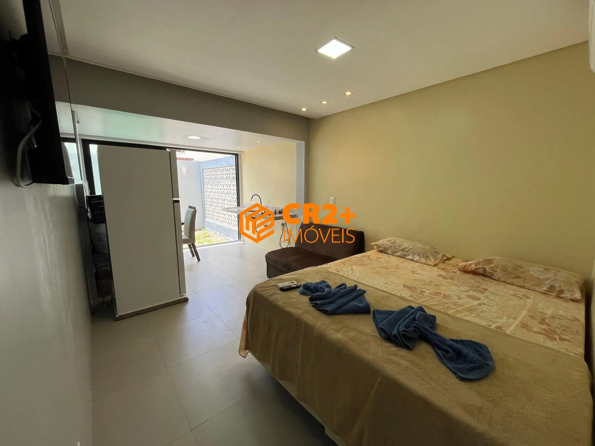 Imagem Vendo Flat Rooftop 32m2, pé na areia, Centro Tamandaré.