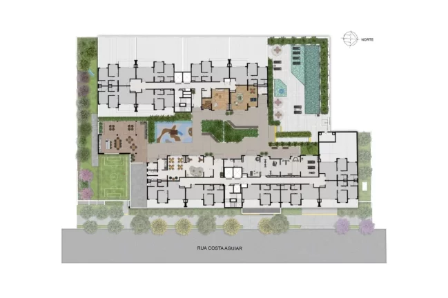 Imagem AYNA IPIRANGA - ENGELUX - Apto de 47m², 2 dorms com suíte, próximo à Estação Alto do Ipiranga!