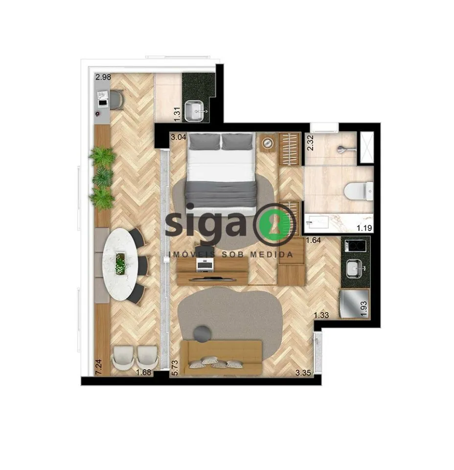 Imagem Apartamento para venda no Butantã, São Paulo - SP