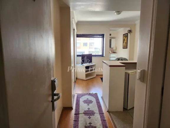Imagem Flat disponível para locação no Le Premier, com 28m², 1 dormitório e 1 vaga