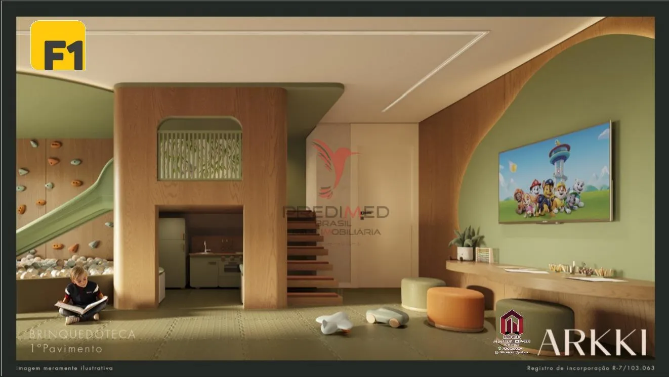 Imagem lançamento Residencial ARkki no Centro de Florianópolis SC Brasil