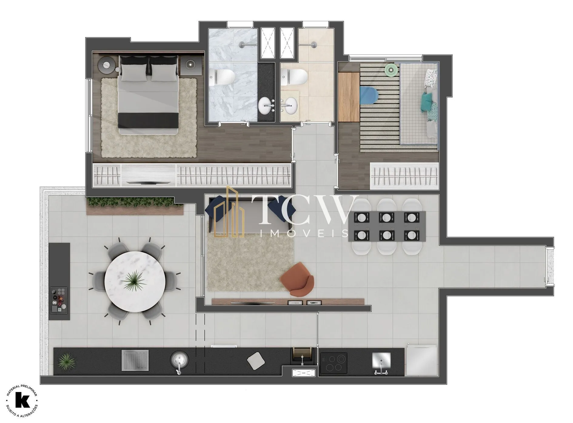 Imagem Apartamento à venda no bairro Pinheiros - São Paulo/SP, Zona Sul