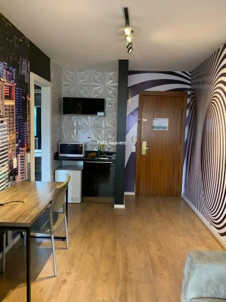 Imagem Apartamento para locação no Itaim Bibi, 1 quarto, 1 vaga de garagem.
