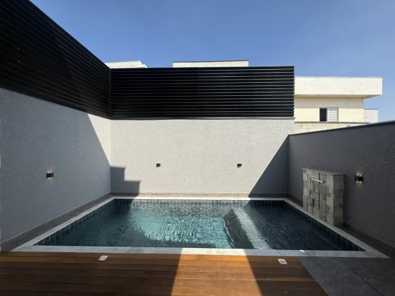 Imagem Casa no Nova Jaguarí com 3 Suítes, Piscina e Hidro-massagem.