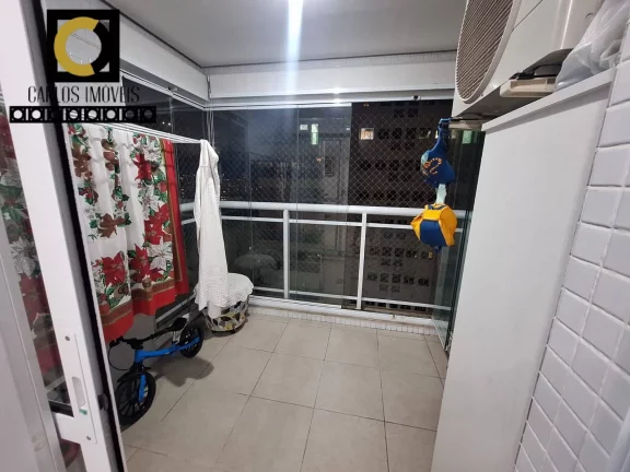 Imagem Apartamento Porteira Fechada - Pompéia - Santos - 2 Quartos