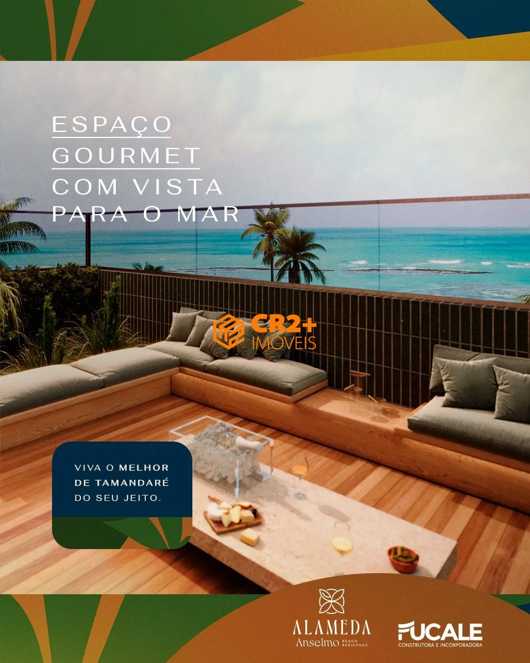 Imagem Flats á Venda de 26 á 49m² na Praia de Tamandaré.