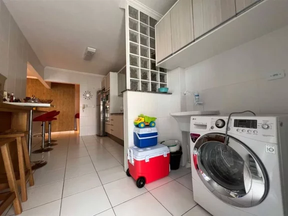 Imagem Apartamento com 3 dorms, Aviação, Praia Grande - R$ 850 mil, Cod: 1385