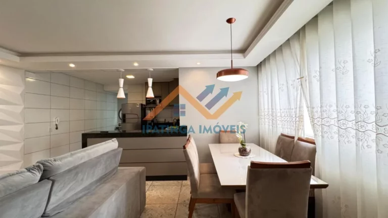 Imagem Apartamento grande e com móveis planejados no bairro Parque das Águas em Ipatinga MG