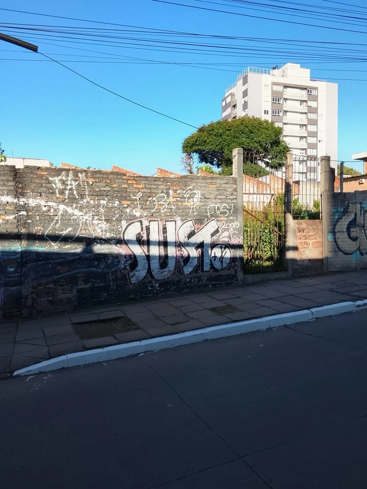 Imagem 4 Terrenos residencial ou comercial, com tapume na frente, desinpedido sem muros intermediários total de 1.126,81 m²