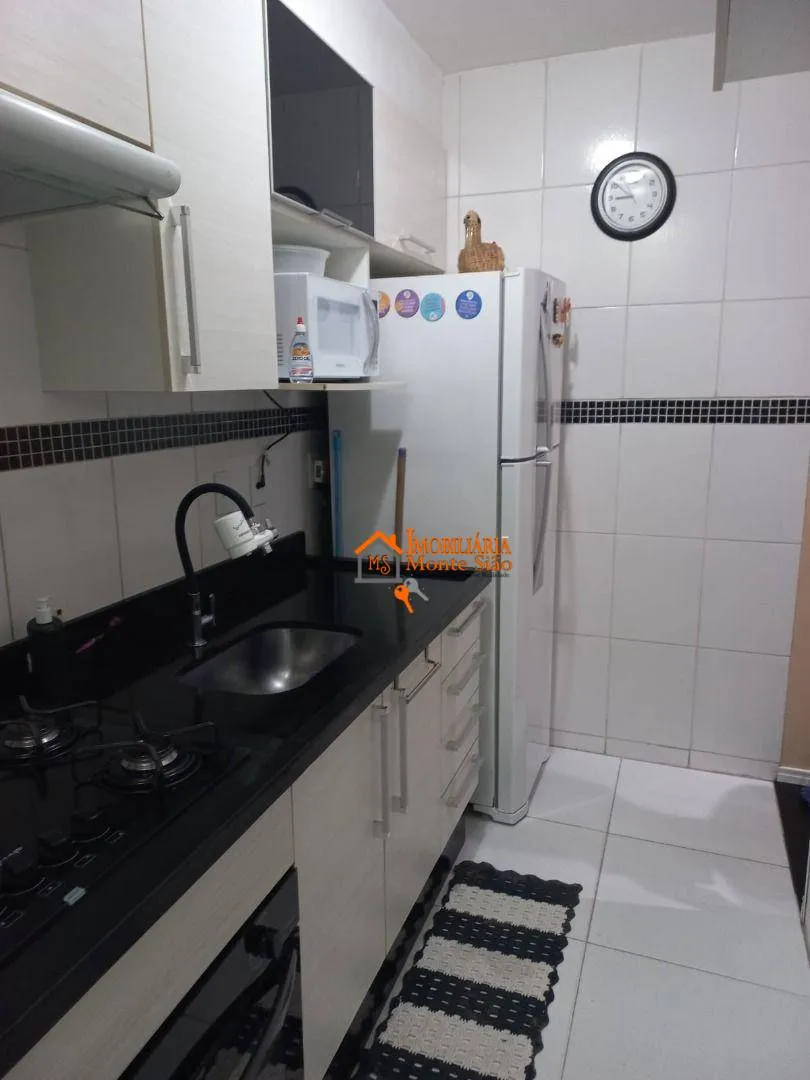 Imagem Apartamento com 3 dormitórios à venda, 56 m² por R$ 319.000,00 - Jardim São Domingos - Guarulhos/SP