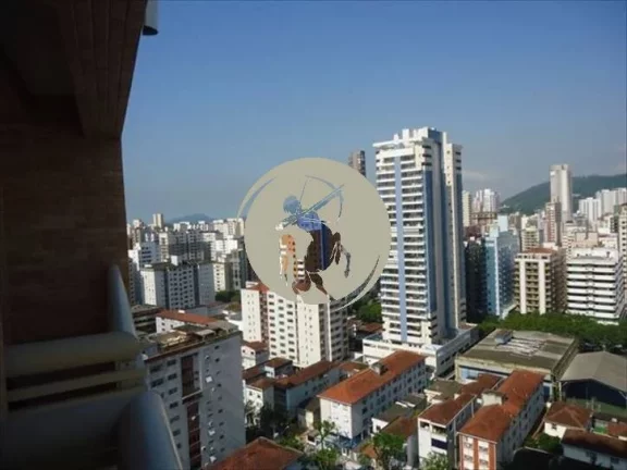 Imagem APARTAMENTO NOVO NO GONZAGA SEM USO EM ANDAR ALTO EM PRÉDIO COM LAZER COMPLETO.