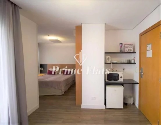 Imagem Flat disponível para venda no Condomínio do Edifício Stella Vega no Jardins, com 31m², 1 dormitório e 1 vaga