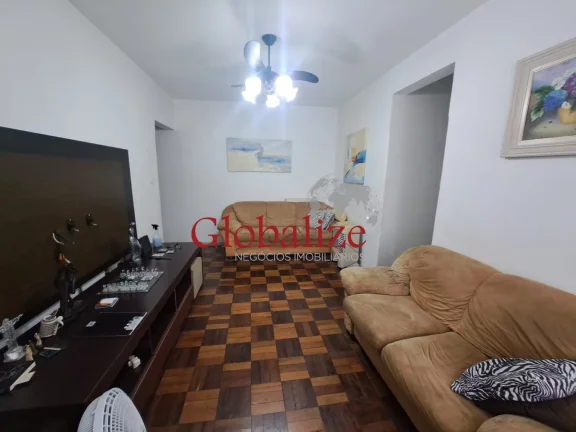 Imagem Apartamento á venda com 92m², 3 quartos, 2 banheiros, elevador, vaga por R$560.000,00 no Boqueirão em Santos