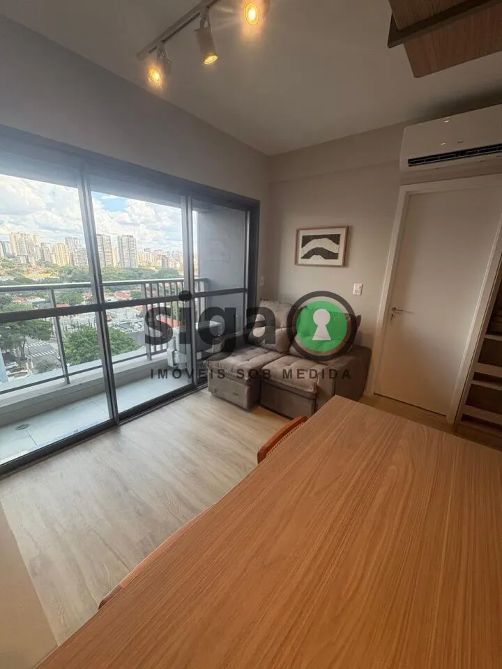 Imagem Apartamento mobiliado e decorado com 34m² e 1 suíte - Moema - São Paulo/SP