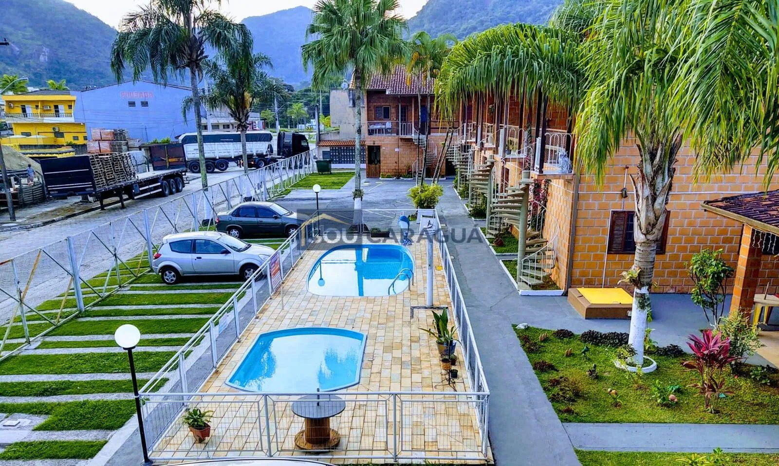 Foto do imóvel Apartamento Pequeno Mobiliado à Venda na Martim de Sá Caraguatatuba
