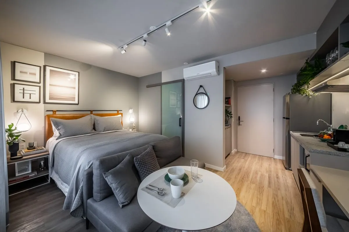 Foto do imóvel Apartamento com 1 Quarto para alugar, 26m² - Vila Madalena em Rua Aimberê, 2078 - Vila Madalena, São Paulo - SP