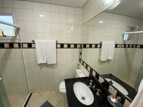 Imagem Excelente apartamento mobiliado para locação ou venda com ótima localização, 1 dormitório suí...
