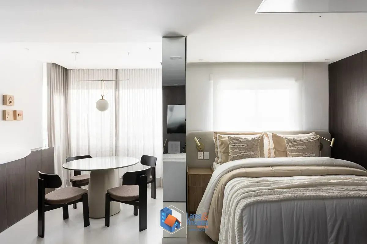 Imagem Apartamento para venda em Vila Mangalot com 1 quarto, sendo 1 suíte, 56m²