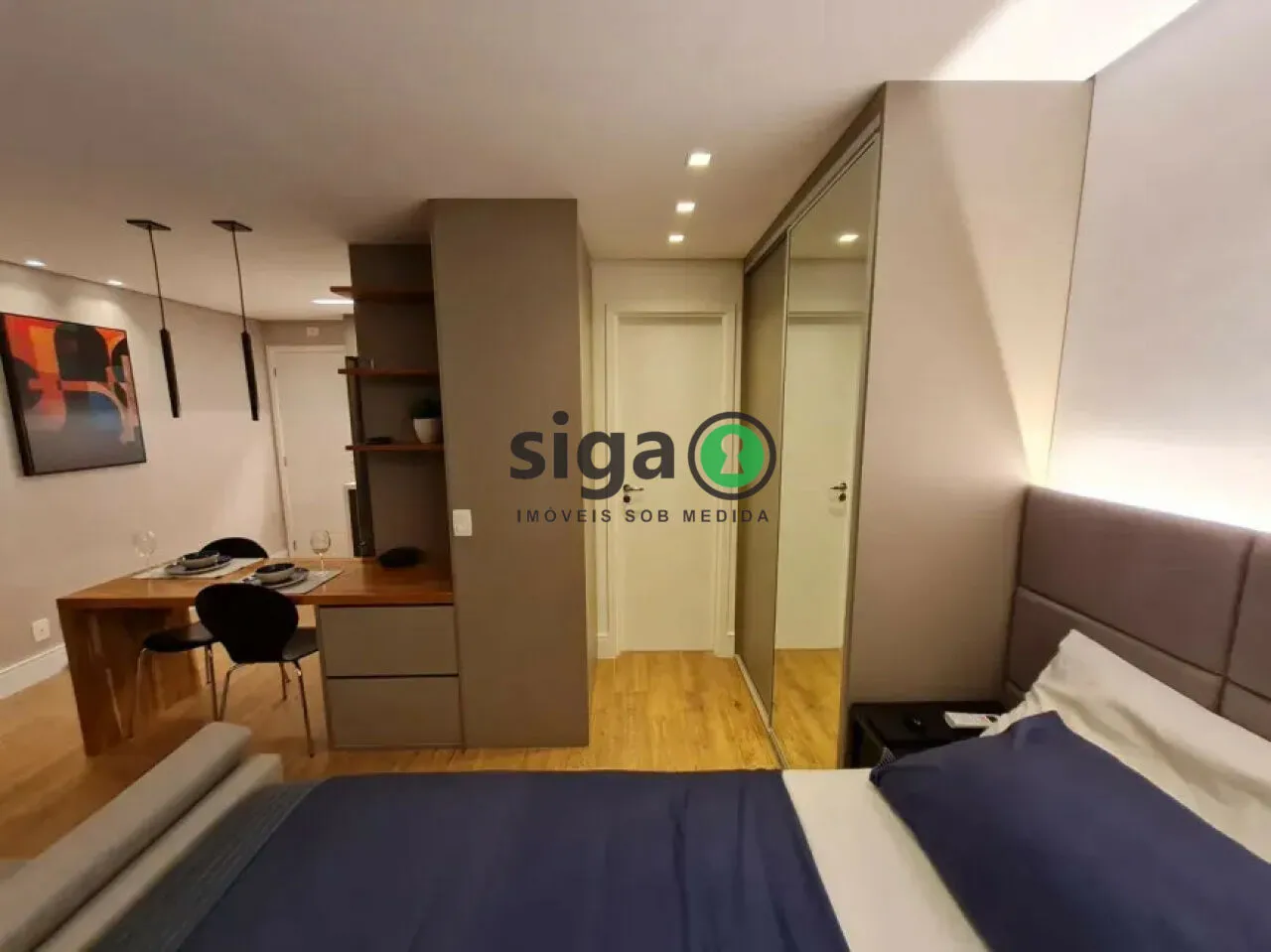 Imagem Studio de Alto Padrão no Habitarte I com Acabamentos Exclusivos.