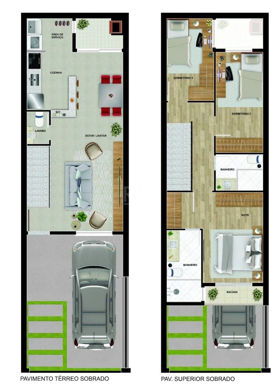 Imagem Casa Condominio para Venda - 94.47m², 3 dormitórios, sendo 1 suites, 1 vaga - Medianeira