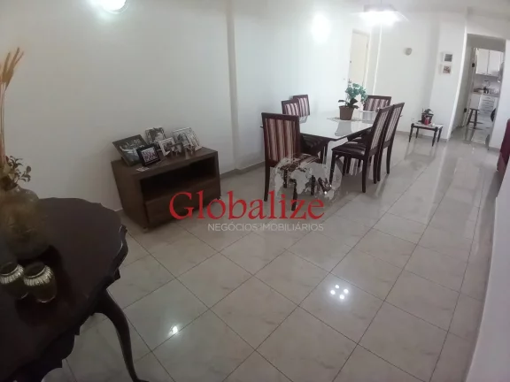 Imagem Apartamento a venda com 3 quartos, dependência, vista lateral para o mar no bairro Pompéia em Santos por R$850.000,00