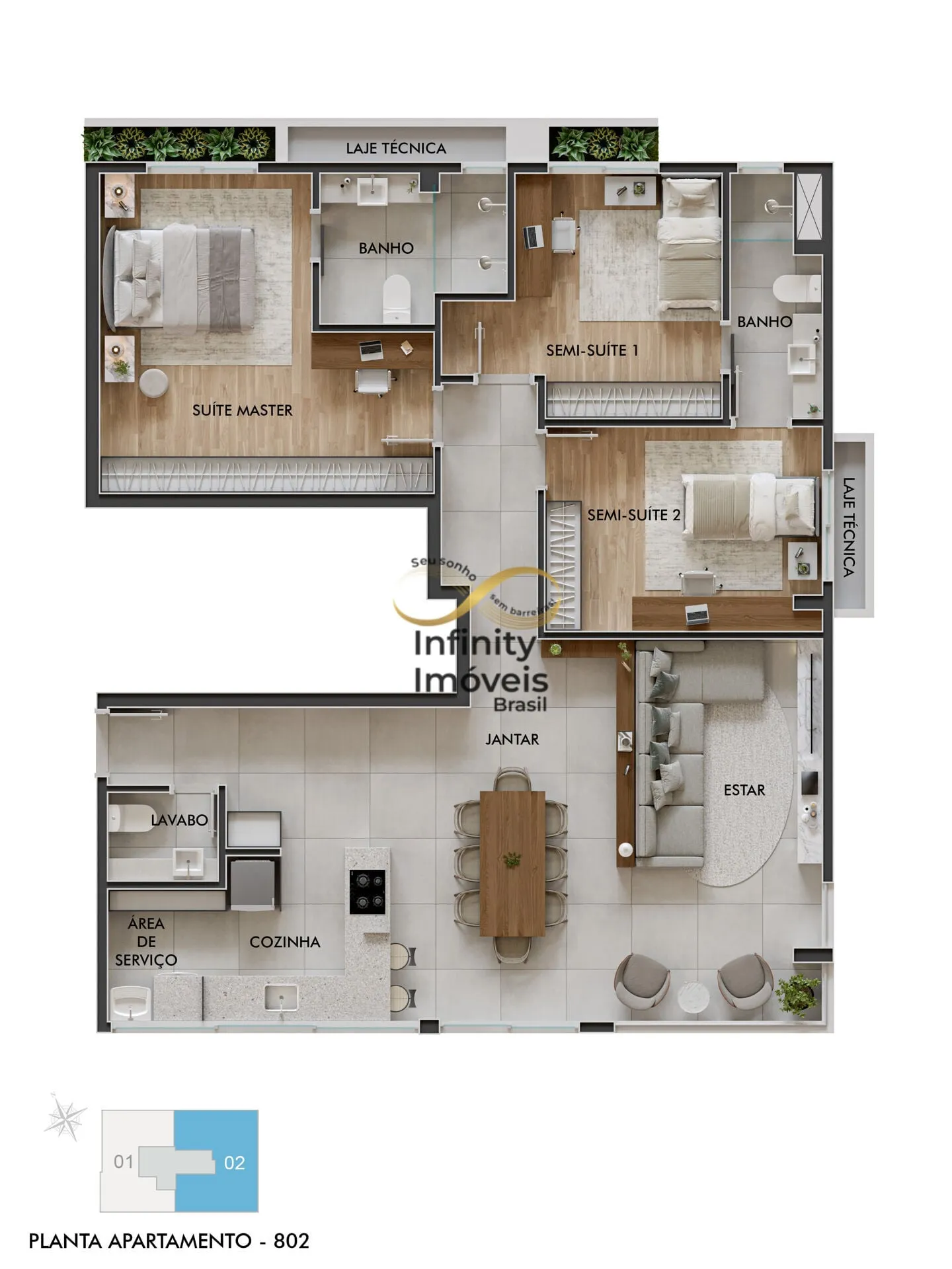 Imagem LINIA RESIDENCE - Apartamento Alto Padrão em Santa Efigênia, Belo Horizonte/MG