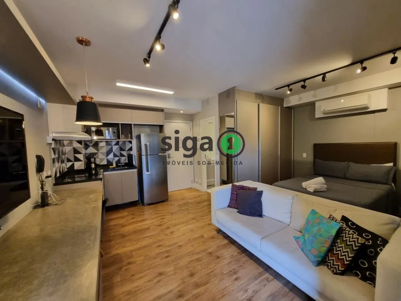 Imagem Apartamento com 1 Quarto à Venda na Chácara Santo Antônio.