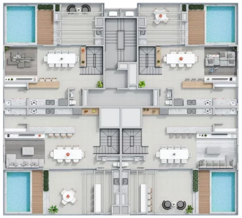 Imagem JK Residence - Apartamento à venda no bairro Praia Brava de Itajaí - Itajaí/SC