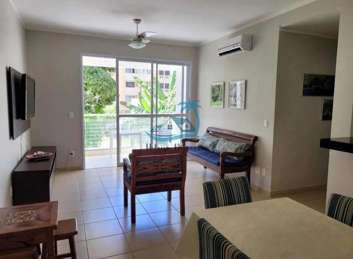 Imagem Excelente apartamento MOBILIADO com 2 dormitórios e varanda gourmet a venda na Praia Grande em Ubatuba