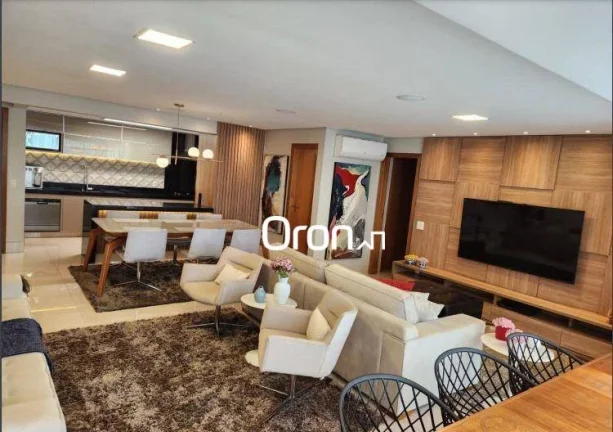Imagem Apartamento mobiliado com 3 dormitórios à venda, 118 m² por R$ 1.350.000 - Alto da Glória - Goiânia/GO