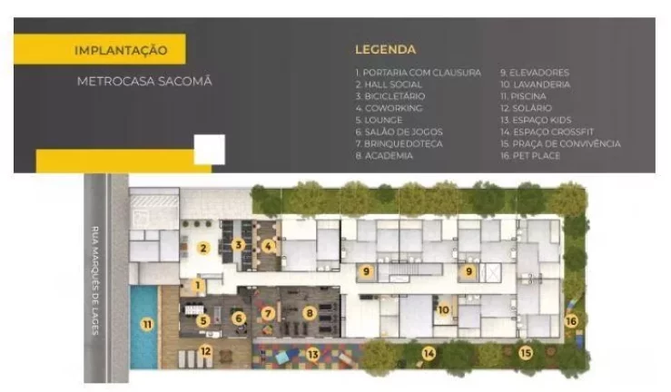Imagem METROCASA SACOMÃ - Apto de 37m² (Unidade de Revenda), próximo à Estação Sacomã do Metrô!