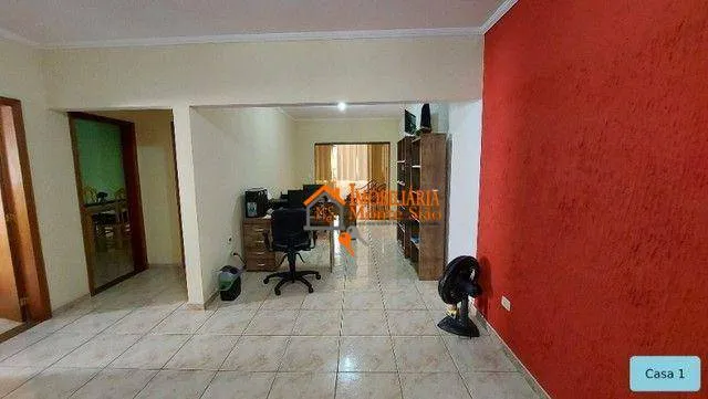 Imagem Sobrado com 6 dormitórios à venda, 407 m² por R$ 900.000,00 - Cidade Parque Brasília - Guarulhos/SP